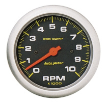 Varvräknare 87mm 10 000 RPM In-Dash PRO-COMP